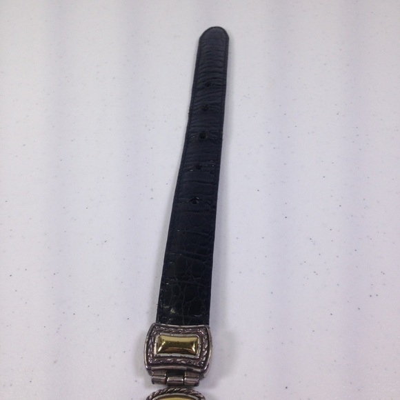 Reversible Accented Leather Belt Size L/34 - Picture 4 of 8